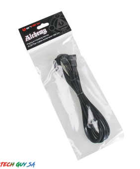Bitfenix Alchemy Fan cable extension 3-Pin 90CM Black - Image 2