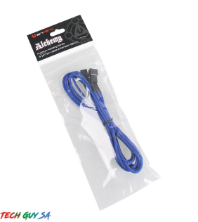 Bitfenix Alchemy Fan cable extension 3-Pin 90CM Blue - Image 2