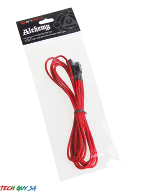 Bitfenix Alchemy Fan cable extension 3-Pin 90CM Red - Image 2
