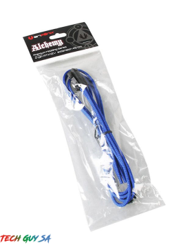 Bitfenix Molex 4-pin male to 4-pin female – Blue - Image 3
