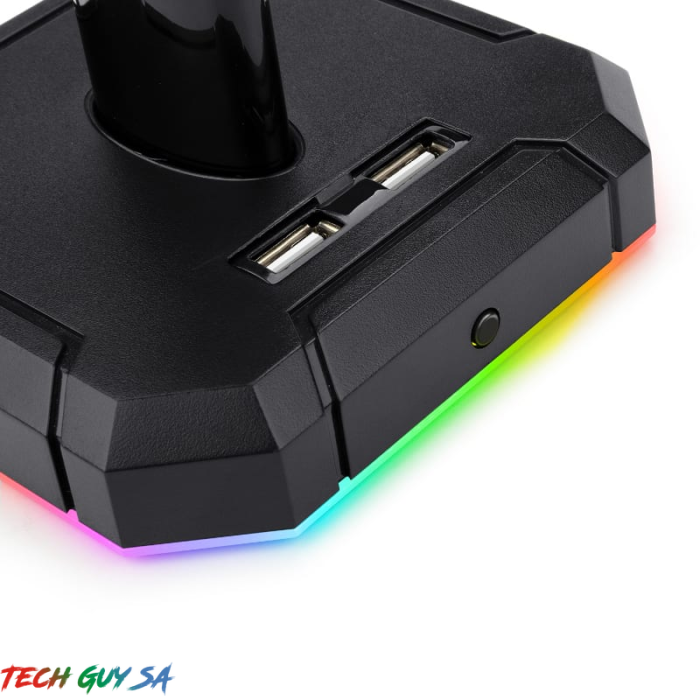 REDRAGON Scepter PRO Quad USB RGB Headset Stand - Image 3