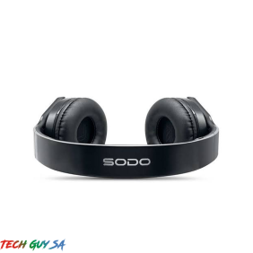 SODO MH3 BT HEADSET & SPEAKER 2-IN-1 - Black - Image 3