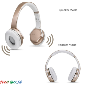 SODO MH3 BT HEADSET & SPEAKER 2-IN-1 - GOLD - Image 2