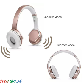 SODO MH3 BT HEADSET & SPEAKER 2-IN-1 - Rose Gold - Image 3