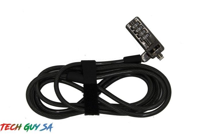 Gizzu Slimline Notebook and Ultrabook Combination Lock 2m - Image 2