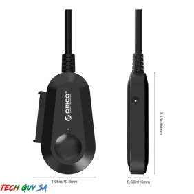 Orico USB3.0 SATA 2.5 HDD|SDD 1-Way Adapter Cable - Black - End of Life - Image 2
