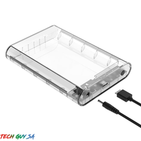 Orico 3.5 USB3.0 External HDD Enclosure Transparent - End of Life - Image 2