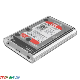 Orico 3.5 USB3.0 External HDD Enclosure Transparent - End of Life - Image 4