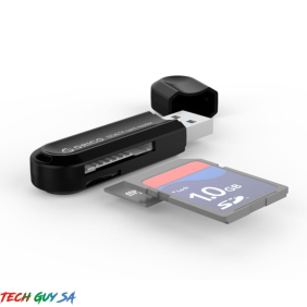 Orico USB3.0 TF/SD Card Reader - Black - Image 2