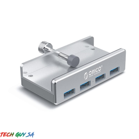 Orico 4 Port USB3.0 Clip-Type Hub Aluminium