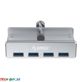 Orico 4 Port USB3.0 Clip-Type Hub Aluminium - Image 2
