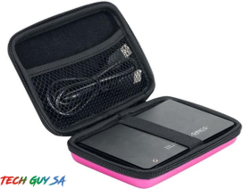 Orico 2.5 Portable Hard Drive Protector Bag - Pink - Image 2