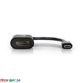 Port USB Type-C to HDMI 15cm 4K@60Hz Adapter - Black - Image 3