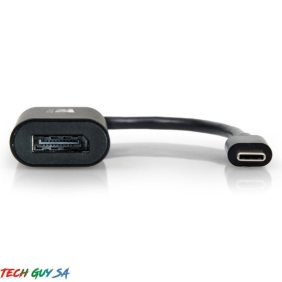 Port USB Type-C to Display Port 2K@60Hz 15cm Adapater - Black - Image 3