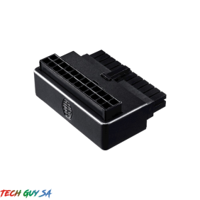 COOLER MASTER 24PIN 90° POWER ADAPTER W/O CAPACITOR BLACK