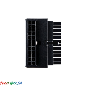 COOLER MASTER 24PIN 90° POWER ADAPTER W/O CAPACITOR BLACK - Image 4