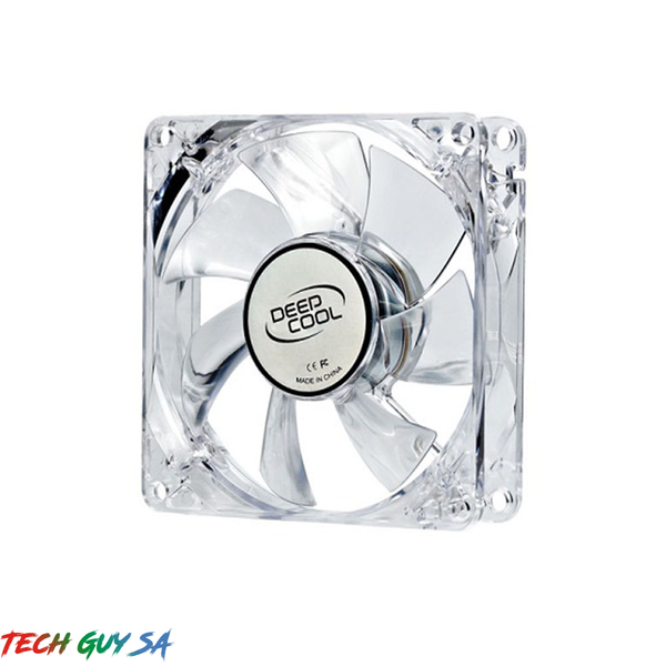DC-XF80L-1 Deepcool XFAN 80MM CASE FAN W/BL LED - Image 1