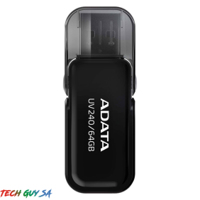Adata 64GB UV240 USB Flash Drive - Black - Image 2