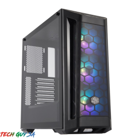 COOLER MASTER MASTERBOX MB511<br> MESH W/TG+ARGB ATX CASE-BLACK