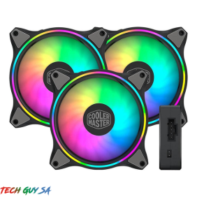 COOLER MASTER MASTERFAN MF120 HALO 3IN1 CASE FAN BLACK
