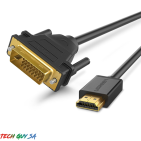 UGREEN 2M HDMI MALE TO DVI-D(24+1) MALE CABLE BLACK