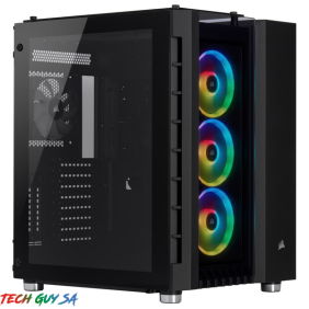 Corsair Crystal Series 680X RGB ATX High Airflow Tempered Glass Smart Case - Black