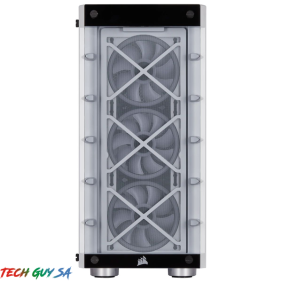 Corsair iCUE 465X RGB Mid-Tower ATX Smart Case - White - Image 4