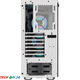 Corsair iCUE 465X RGB Mid-Tower ATX Smart Case - White - Image 5