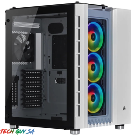 Corsair Crystal Series 680X RGB ATX High Airflow Tempered Glass Smart Case – White