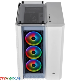 Corsair Crystal Series 680X RGB ATX High Airflow Tempered Glass Smart Case – White - Image 3