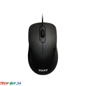 PORT KB COMBO WIRED KEYBOARD + MOUSE BK - Image 2