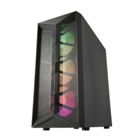 FSP CMT211A ATX Gaming Chassis – Black With FSP HV PRO 550W 80Plus Power Supply Combo - End of Life - Image 5