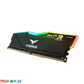 Team Group T-FORCE DELTA RGB 16GB KIT (2X 8GB) DDR4-3200 CL16 DIMM 1.35V - BLACK HEATSINK - End of Life - Image 2