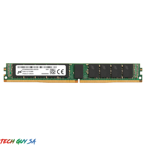 Barrette Mémoire Micron 16 Go DDR4 3200 ECC UDIMM - VLP Pour Serveur 1U - Occasion