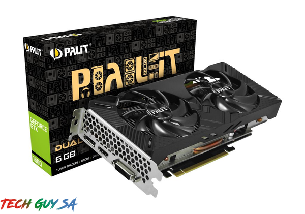 PALIT Nvidia GeForce GTX 1660 DUAL 6GB GDDR5 PCIE GEN3 GAMING