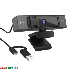 j5create JVCU435 USB 4K ULTRA HD Webcam with 5x Digital Zoom Remote Control - Image 4