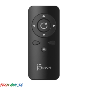 j5create JVCU435 USB 4K ULTRA HD Webcam with 5x Digital Zoom Remote Control - Image 6
