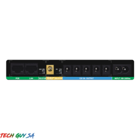 GIZZU 100W 46Wh 14400mAh Mini POE DC UPS - Black - End of Life - Image 2