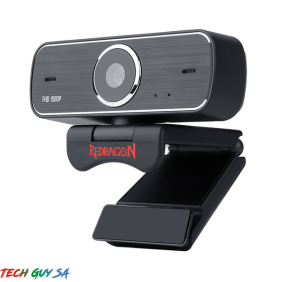 Redragon HITMAN 1080p|72 FOV|Mount Bracket|30 FPS PC Webcam - Black - End of Life