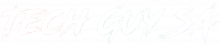 Tech Guy SA Logo Site - White