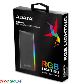 XPG EC700G M.2 PCIe/SATA SSD Enclosure<br> – With RGB Lighting - Image 8