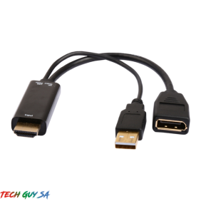 HDMI to Display Port<br> Adapter - Black - End of Life - Image 2