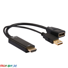 HDMI to Display Port<br> Adapter - Black - End of Life - Image 3