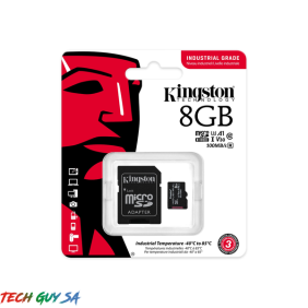 Kingston SDCIT2/8GB MicroSD<br> with SD adapter – Industrial Grade for<br> Extreme Conditions - Image 3