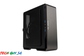 InWin Chopin Pro<br> mini-itx Chassis Silver Black Incl 200W PSU