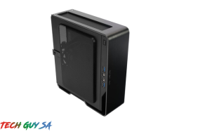 InWin Chopin Pro<br> mini-itx Chassis Silver Black Incl 200W PSU - Image 3