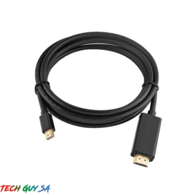 UGREEN 1.5M MINI DISPLAYPORT MALE TO HDMI MALE 4K@30HZ CABLE BLACK - Image 3