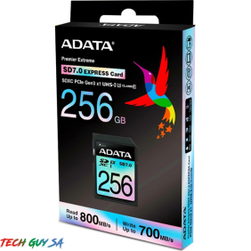 ADATA ASD256GEX3L1 256GB<br> Premier Extreme SDXC SD 7.0 Express Card - Image 4