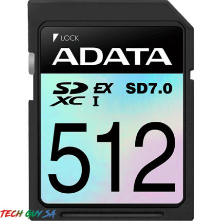 ADATA ASD512GEX3L1 512GB<br> Premier Extreme SDXC SD 7.0 Express Card