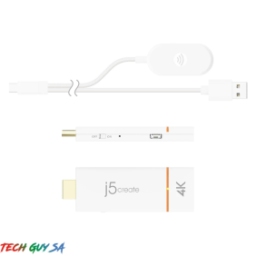 J5create JVAW76 ScreenCast<br> 4K Wireless Display Adapter - Image 2